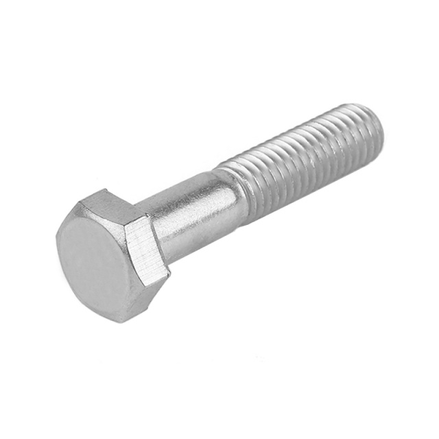 DIN 931 Hex Head Bolt Part Thread M12x280 304 Stainless Steel