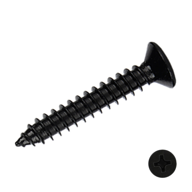 Cross Recess Countersunk Self-Tapping Screw (Cross Tip) M2.3x4 1010 Carbon Steel