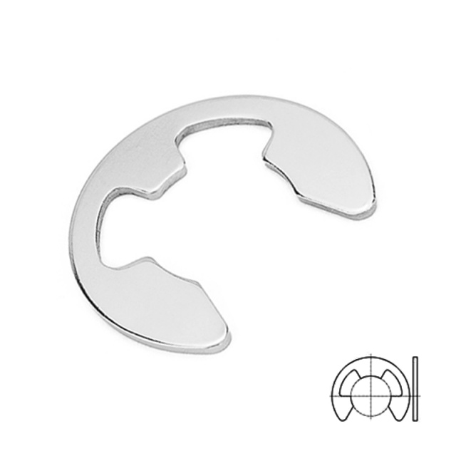 GB 896 Open Circlip Φ15 316 Stainless Steel