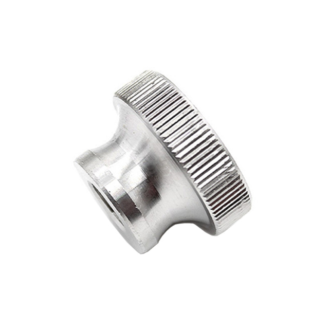 GB 806 Knurled High Nut M3 304 Stainless Steel