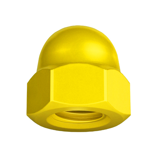DIN 1587 Hex Cap Nut (One Piece) M20 PA66 Nylon