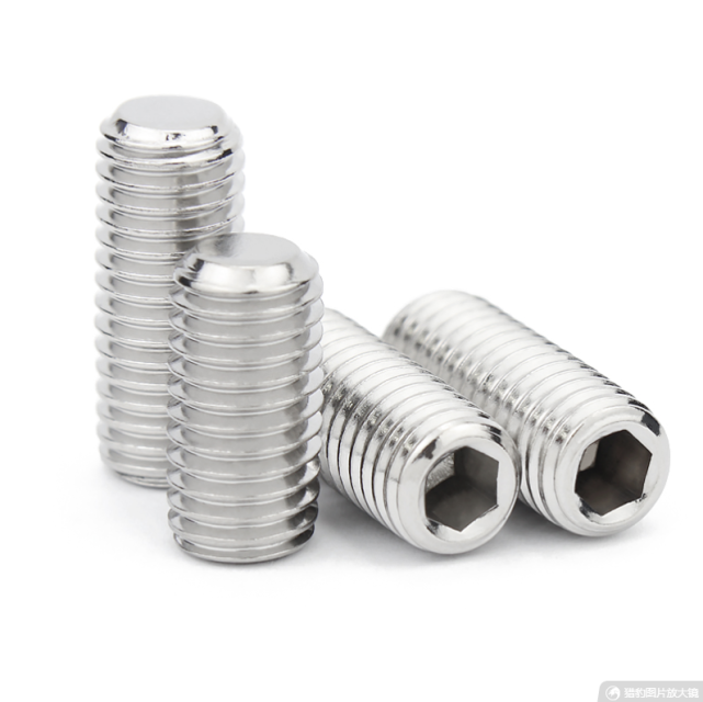 DIN 913 Socket Set Screw Flat Point M10x10 304 Stainless Steel