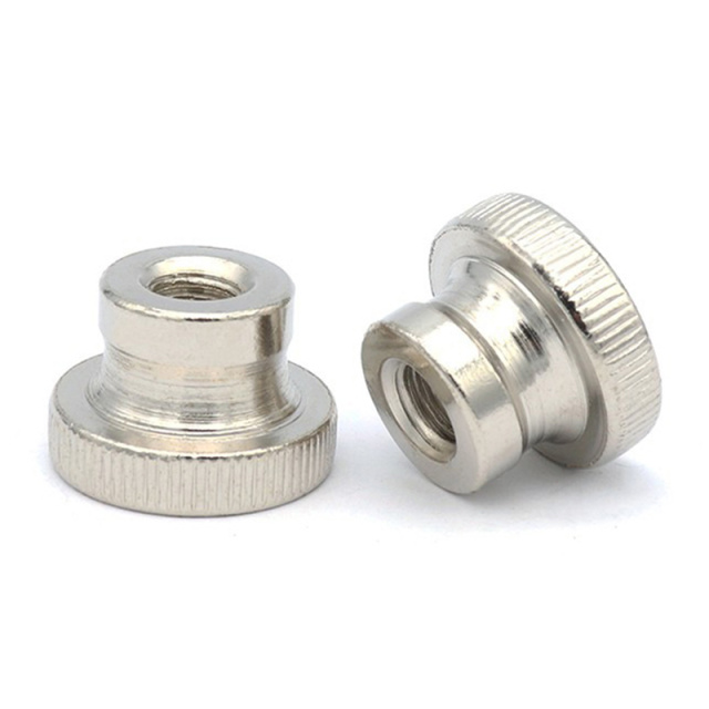 GB 806 Knurled High Nut M10 Q235 Carbon Steel