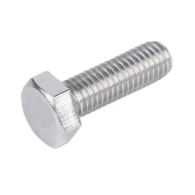 DIN 933 Hex Head Bolt Full Thread M8x160 316 Stainless Steel