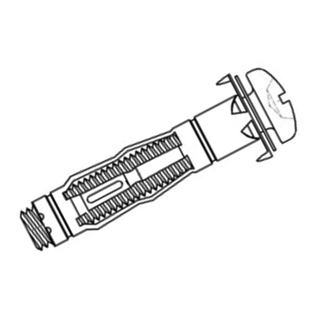 Hollow Wall Anchor M4x32 Q235 Carbon Steel