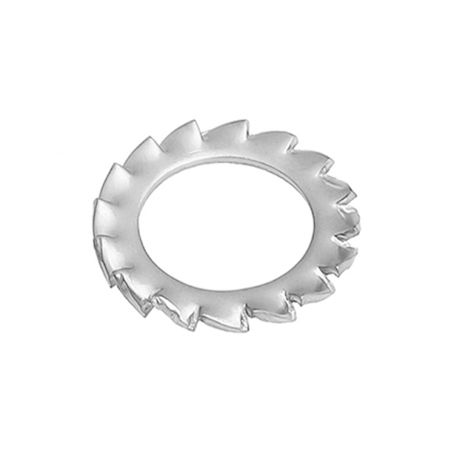 GB 862.2 External Serrated Lock Washer M3 316 Stainless Steel