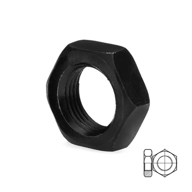 GB 6173 Hex Thin Nut M8 35K Carbon Steel