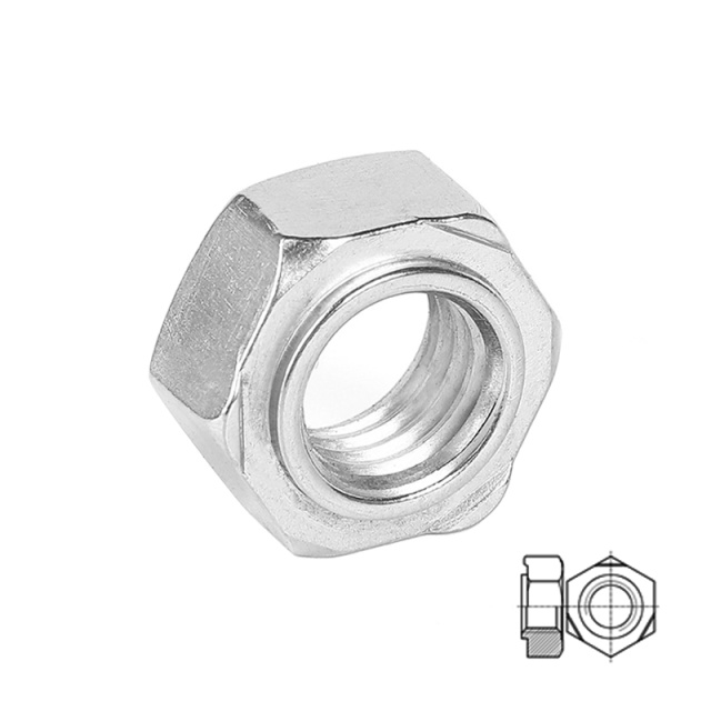 DIN 929 Weld Hex Nut M4 316 Stainless Steel