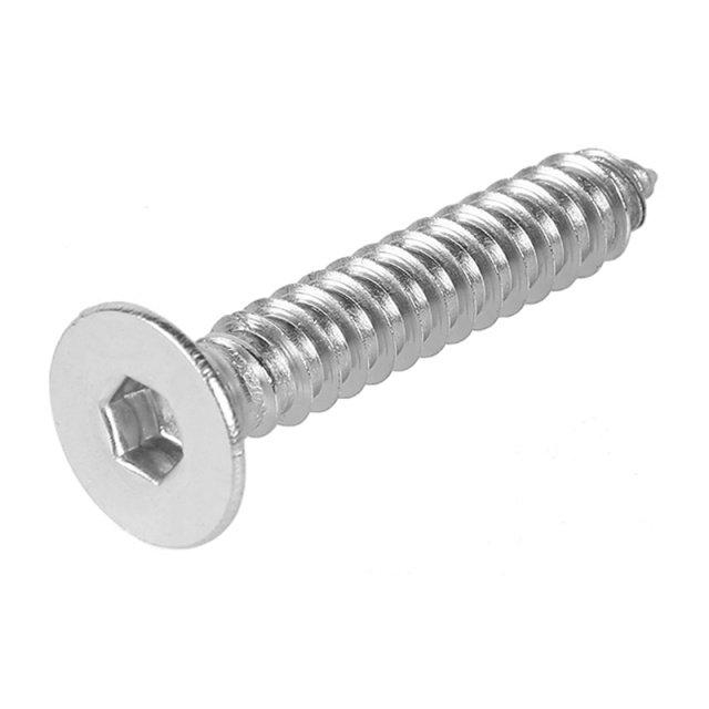 Socket Countersunk Self-Tapping Screw KCA M3.5x15 304 Stainless Steel