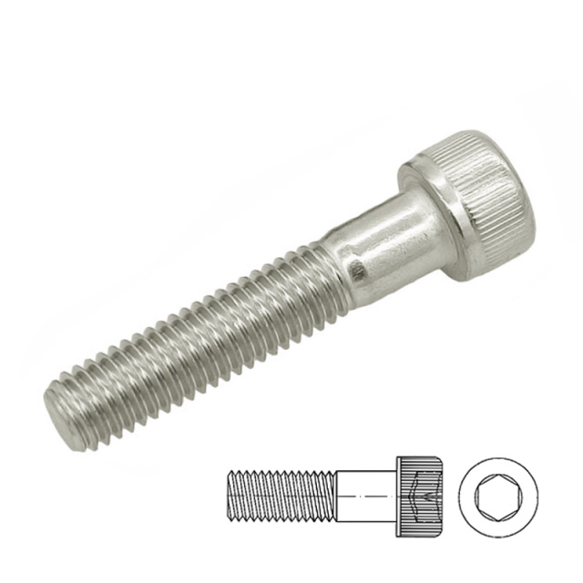 DIN 912 Socket Head Cap Screw M3x50 40Cr Alloy Steel