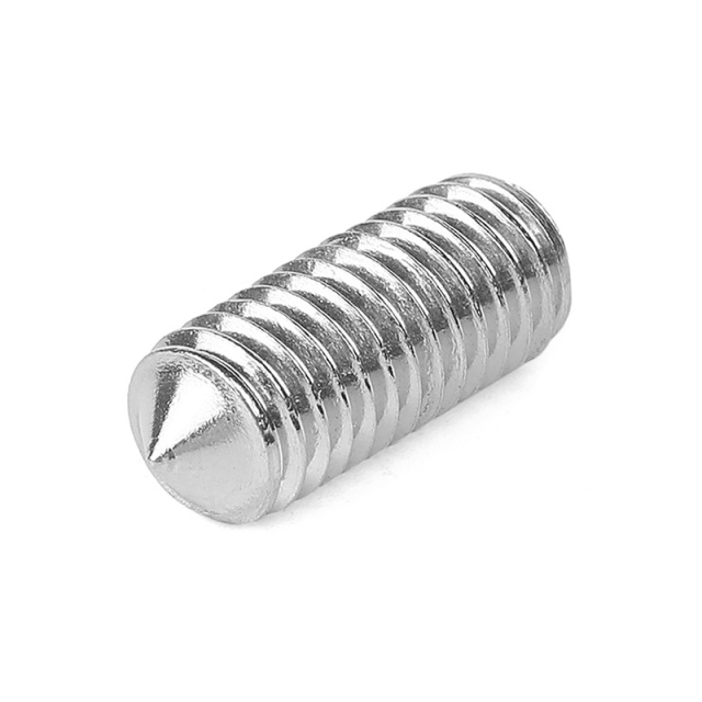 DIN 914 Socket Set Screw Cone Point M6x5 304 Stainless Steel