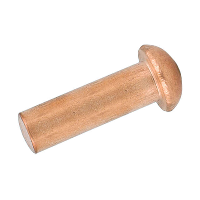 GB 867 Round Head Rivet M1.5x3 T2 Copper