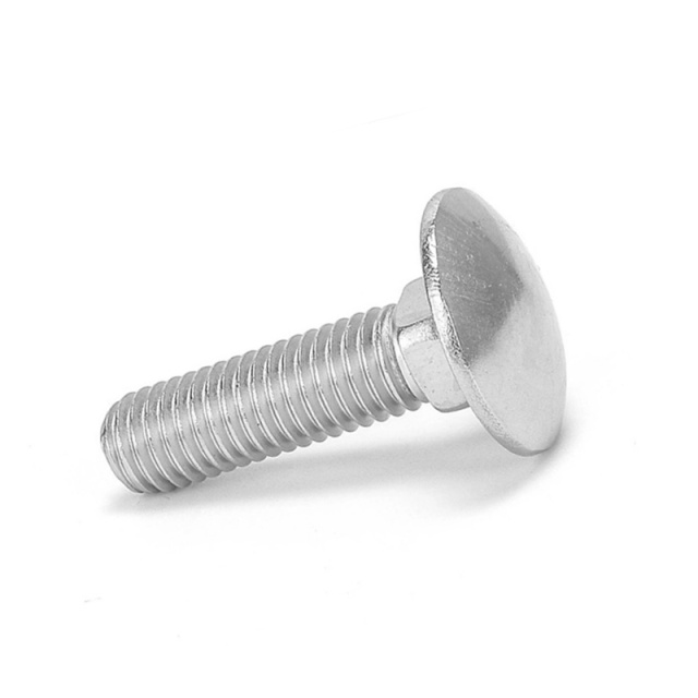GB 12-76 Carriage Bolt M3x30 304 Stainless Steel
