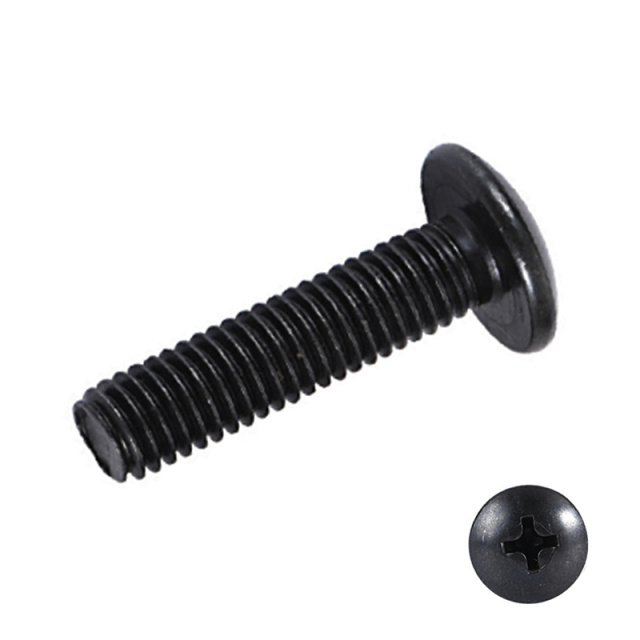 Cross Recess Truss Head Screw (TM) M2x12 1010A Carbon Steel