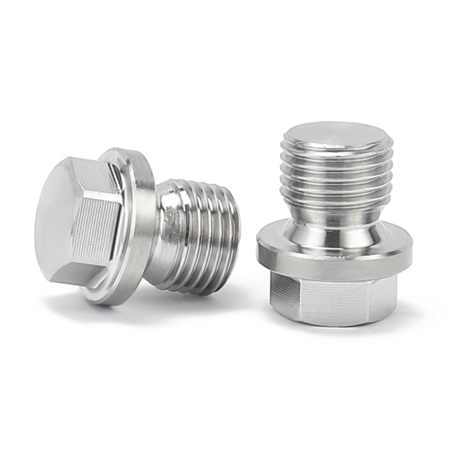 DIN 910 Flange Hex Plug M36 304 Stainless Steel