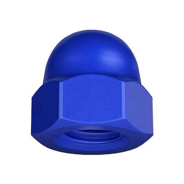 DIN 1587 Hex Cap Nut (One Piece) M18 PA66 Nylon