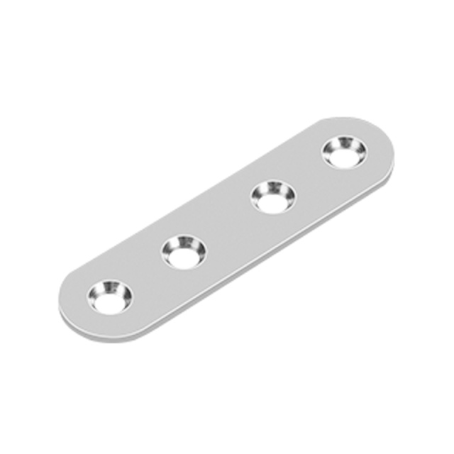 Corner Brace (Straight) 40x16x2.0 201 Stainless Steel