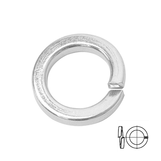 GB 93 Spring Washer M2 65Mn Spring Steel