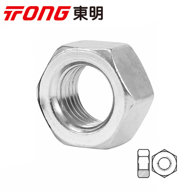 DIN 934 Hex Nut Type 1 M1.6 304 Stainless Steel