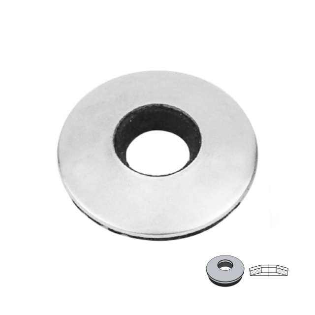 EPDM Bonded Washer Φ5.5 Zinc Plated + EPDM