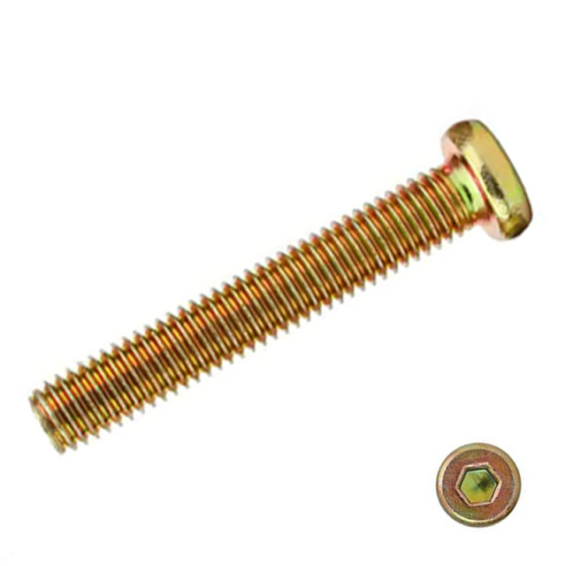 Button Head Socket Screw M6x16 Q195 Carbon Steel