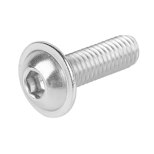 ISO 7380.2 Socket Button Head Screw with Washer M8x33 304 Stainless Steel