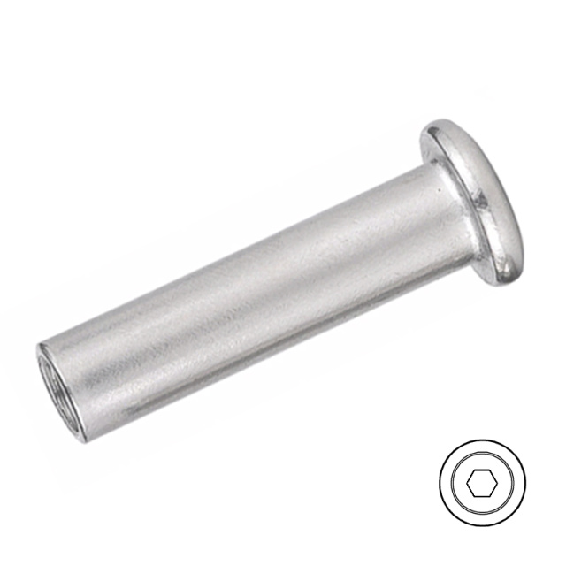 YJT 3039 Plate Nut M2x4 304 Stainless Steel