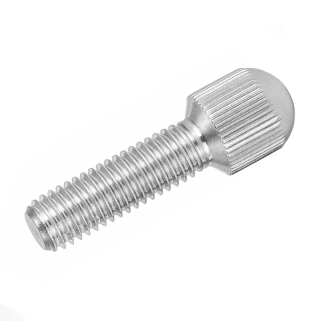 GB 836 Knurled Small Head Screw M1.6x20 304 Stainless Steel