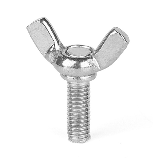 DIN 318 Wing Screw Square Wing M6x110 304 Stainless Steel