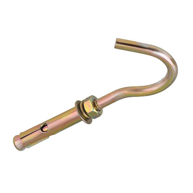 Sleeve Anchor with Hook (Round Hole Flat Type) M10 Q235 Carbon Steel