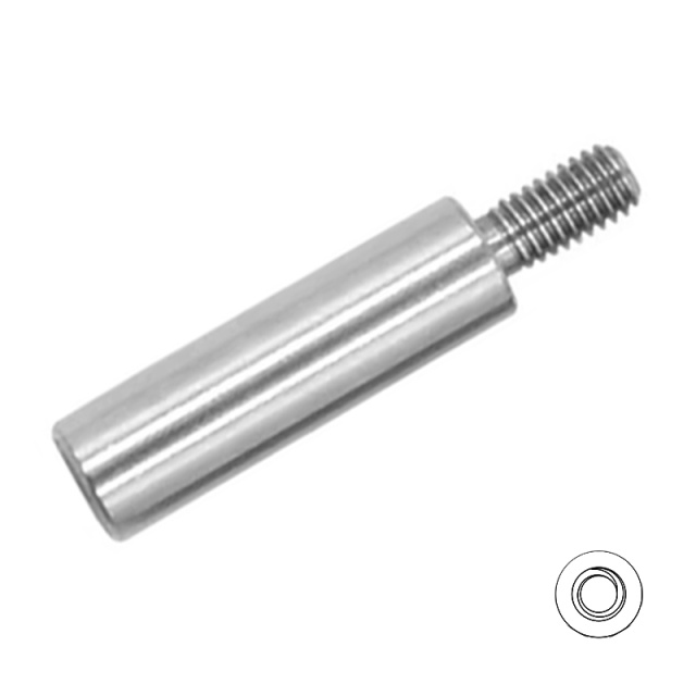 Round Standoff (Male-Female) M2x7 304 Stainless Steel