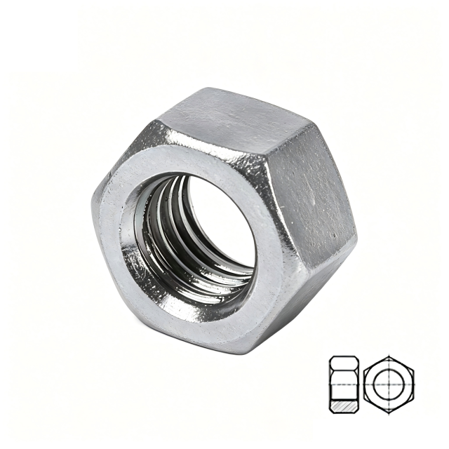 GB 6170 Hex Nut M30 35K Carbon Steel
