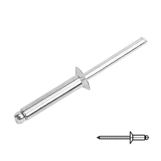 GB 12617 Open End Countersunk Blind Rivet M4.8x20 304 Stainless Steel
