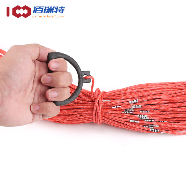 Measuring Rope Nylon 30m (Red) Unspecified