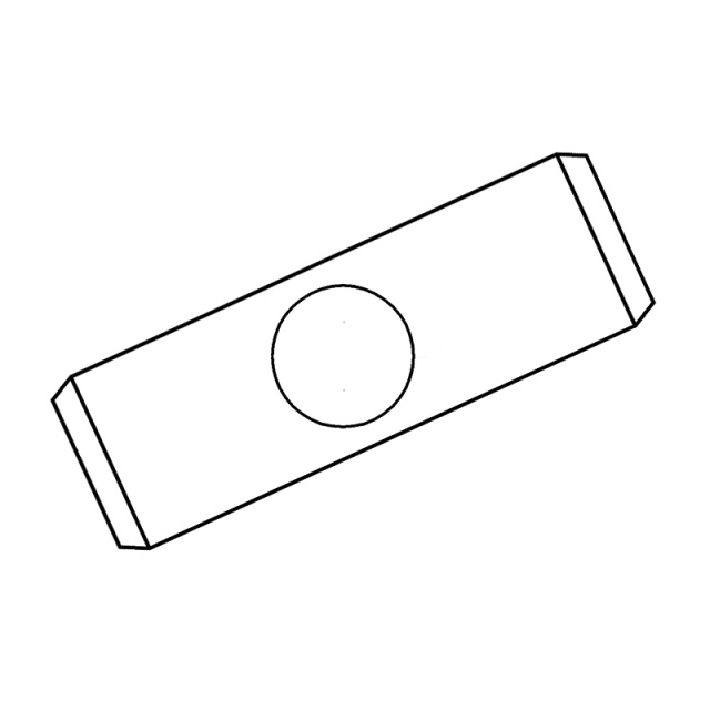 Perforated Dowel Pin M8x30 304 Stainless Steel