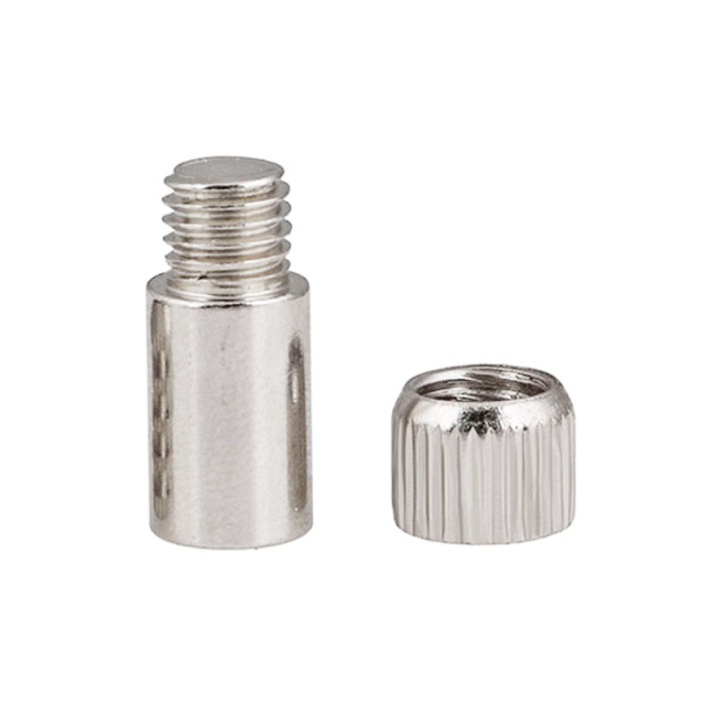 Shelf Support Peg (Plain) 9mm (Pin + Nut) Unspecified