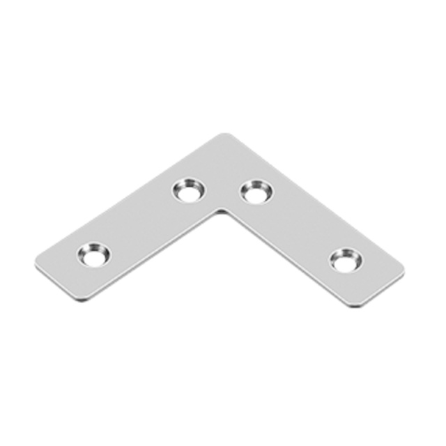 Corner Brace (L Type Flat) 40x40x15x1.0 201 Stainless Steel